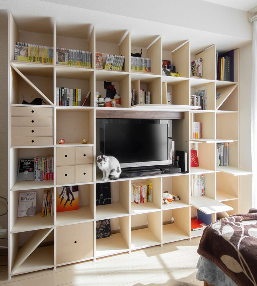 壁面収納 TVボード|リビング収納の通販はマルゲリータ