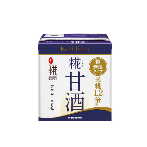 マルコメ 公式オンラインショップ贈答用 糀甘酒リッチ粒ストロー付