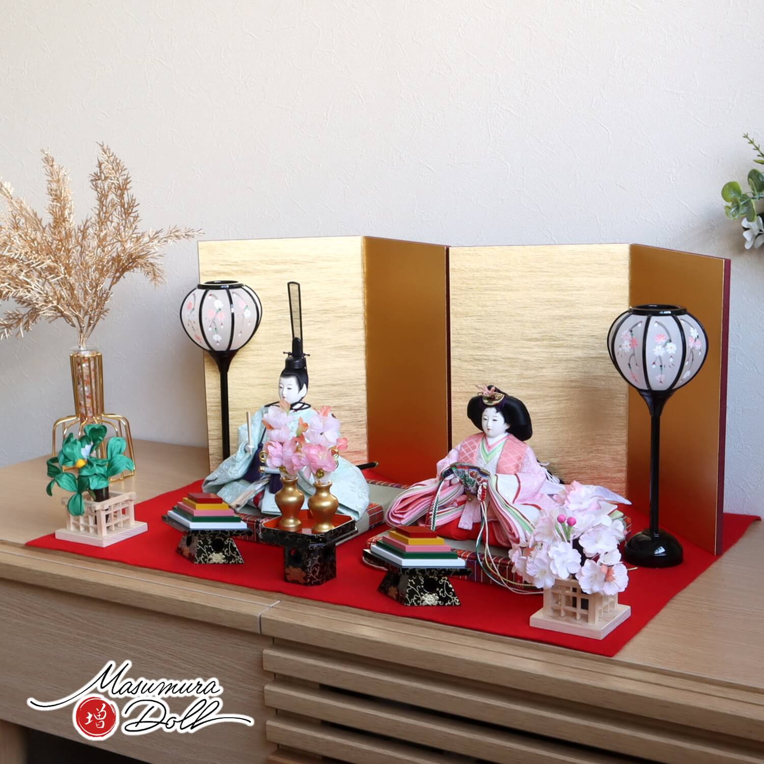 伝統工芸士・清水光雲監修 春光作 25号 芥子 西陣織金襴 パステル桜 済