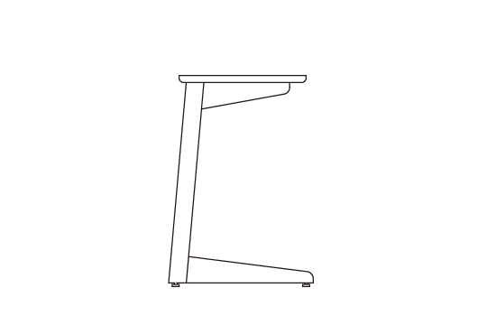 TETTO OCCASIONAL TABLE(高さ56cm)の通販 / マスターウォール