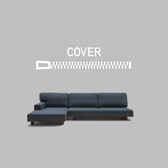 DANISH SOFA COVER(アームレス 3シーター180)の通販 / マスターウォール