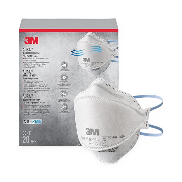 3M Aura N95 Particulate Respirator 9205+ | Medline