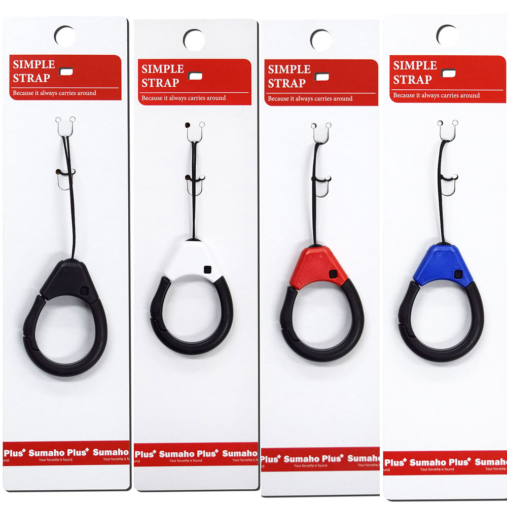 樹脂カラビナスマホリングストラップ MS-KR1