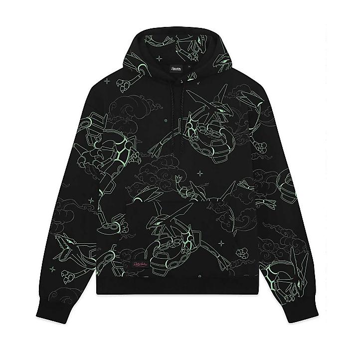 Pokemon Center(ポケモンセンター) ／ レックウザ ブラック フーディー