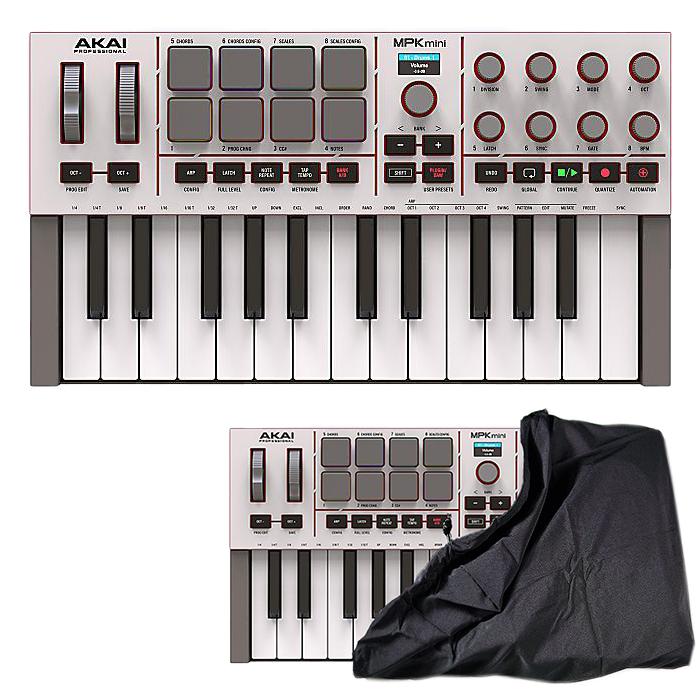 AKAI(アカイ) ／ MPK Mini IV Grey - MIDIキーボード・コントローラー