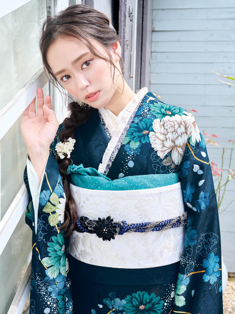 シンプルモダン振袖 H818 | 岐阜・大垣・一宮で振袖レンタル・購入