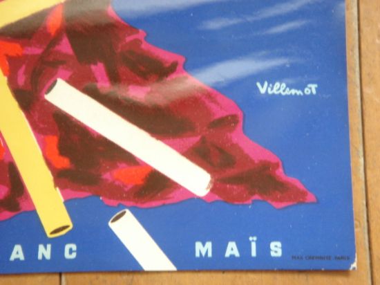 GITANES ビンテージポスター ヴィルモ