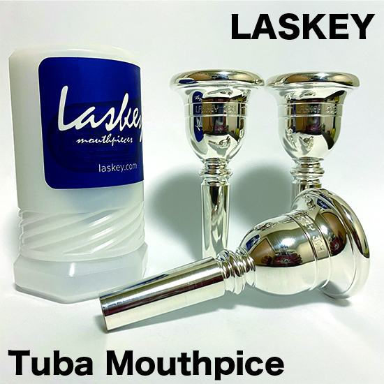 Laskey(ラスキー) Tuba Mouthpiece テューバマウスピース【30H】(Low