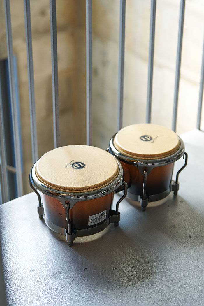 LP201AX2-BKFD / 7-1/4+8-5/8 チェリーウッドボンゴ: ドラム