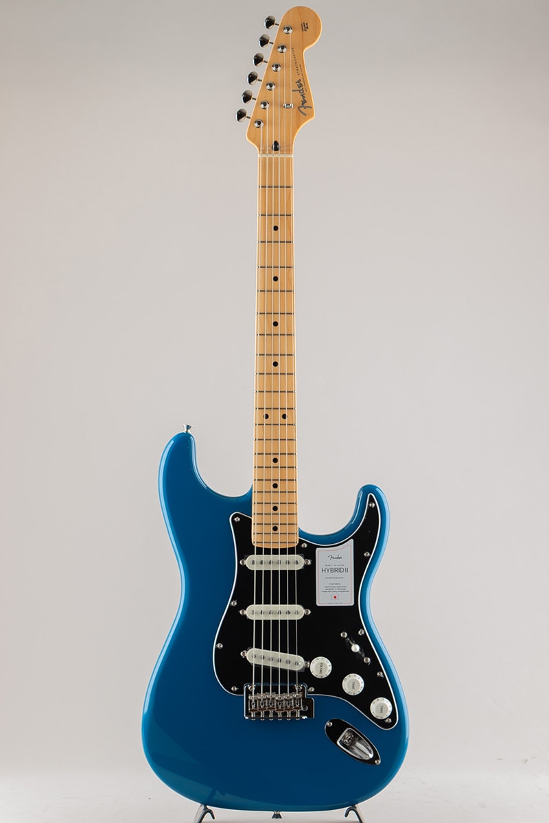 Made in Japan Hybrid II Stratocaster/Forest Blue/Maple Fingerboard