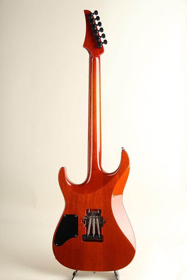 Neck-Through Carve Top 1pcs Figured Maple Top Mahogany H/S/H Trans