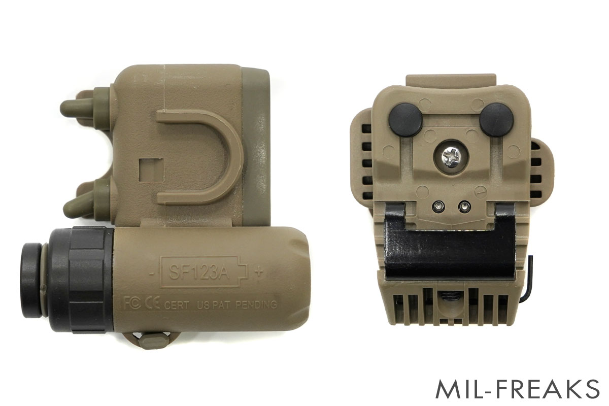 SureFire HL1 ヘルメットライト TAN 発光カラー:HL1-B-TN (白/IR発光