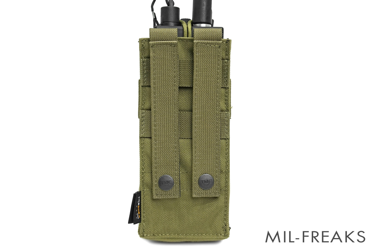 TMC Eagleタイプ MLCS MBITR PRCラジオポーチ カーキ │ ミリタリー