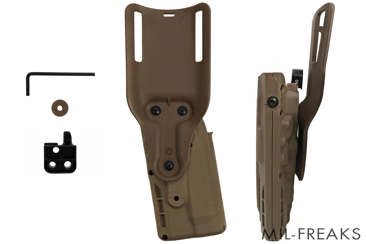 TMC Safarilandタイプ 7378 7TS ALS ホルスター Glock 17/19 + ライト