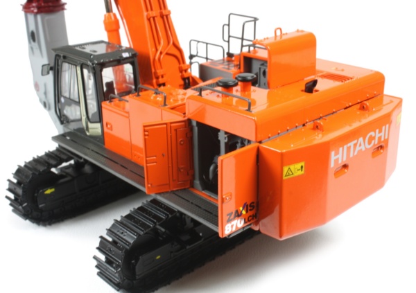 Miniature Construction World - Hitachi ZX870 LCH-3 Tracked Excavator
