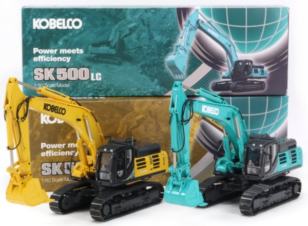 Miniature Construction World - Kobelco SK500LC-10 Tracked Excavator