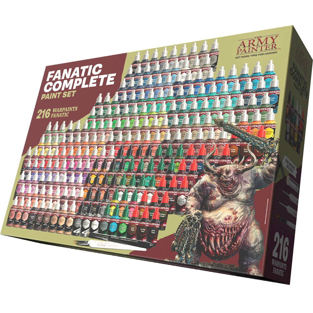 Warpaints Fanatic: Complete Paint Set | Accessories | Miniature Market