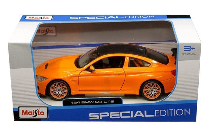 Maisto 1:24 W/B - Special Edition - BMW M4 GTS (orange) - M & J