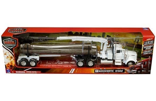 New Ray 1:32 Kenworth W900 Log Hauler White– Long Haul Truckers