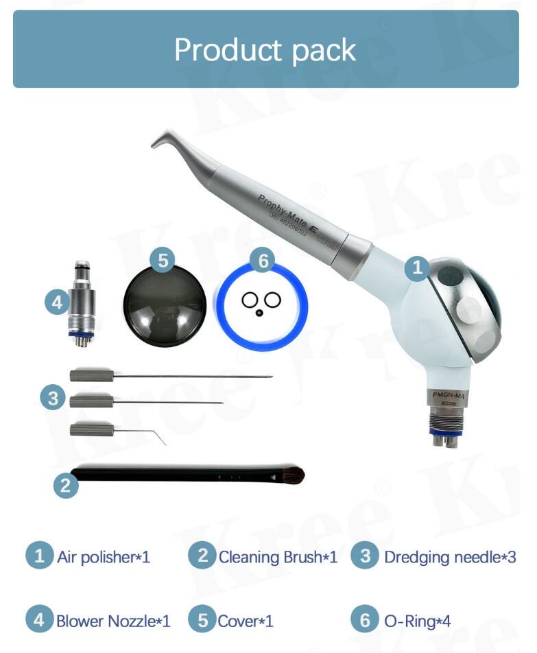 M&Y®歯面清掃エアフローハンドピースMATE-FLOW E-歯面清掃用ハンド