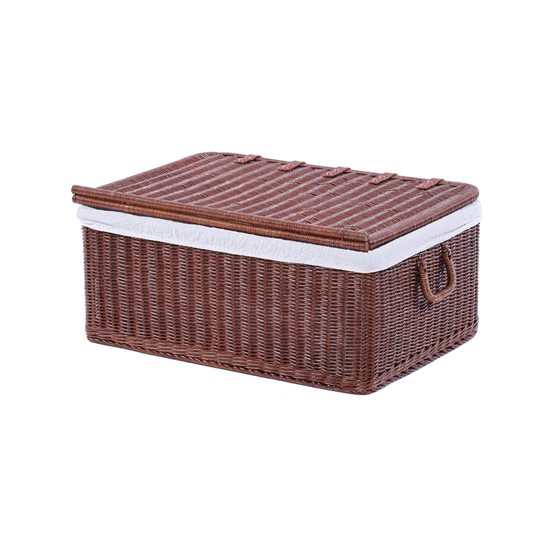 ラタン蓋付きバスケット Lサイズ GK520Lを激安で販売する京都の村田家具