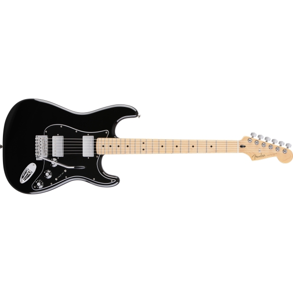 Fender Mexican BlackTop Standard Strat Maple HH BLK 0148102506