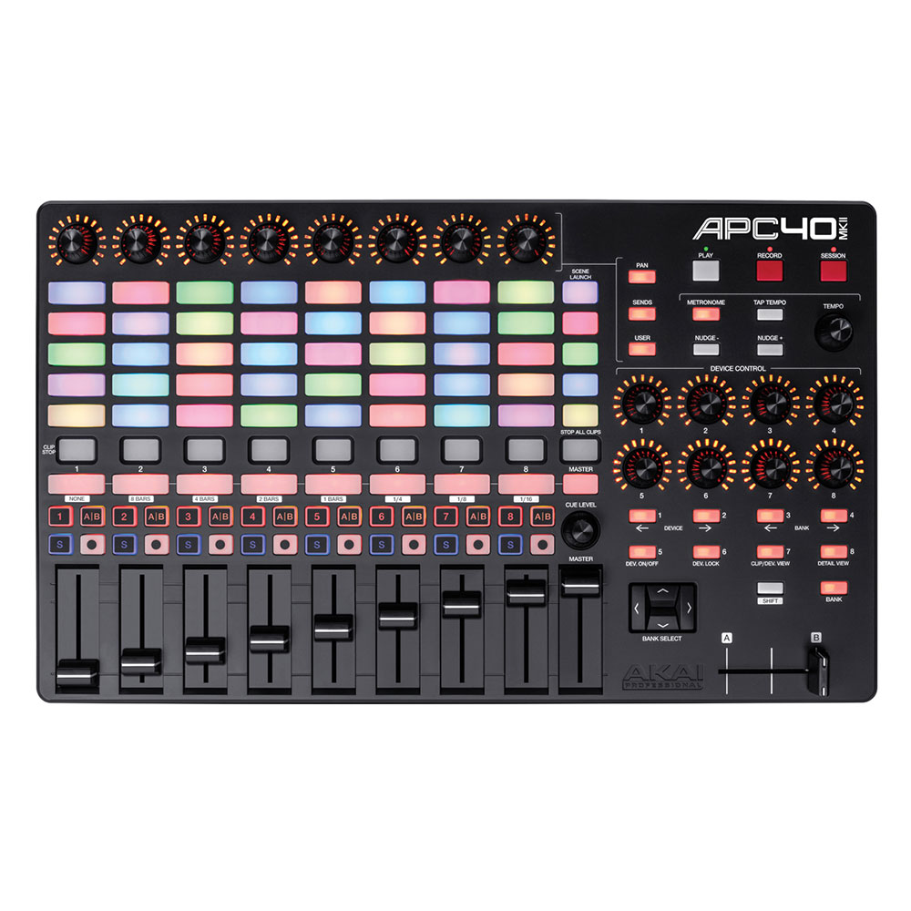 Akai Professional APC 40 MKII Ableton Live Performance Controller