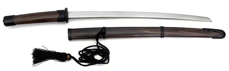 兜割(鉄刀)鍛造鋼 ナチュラルウッド