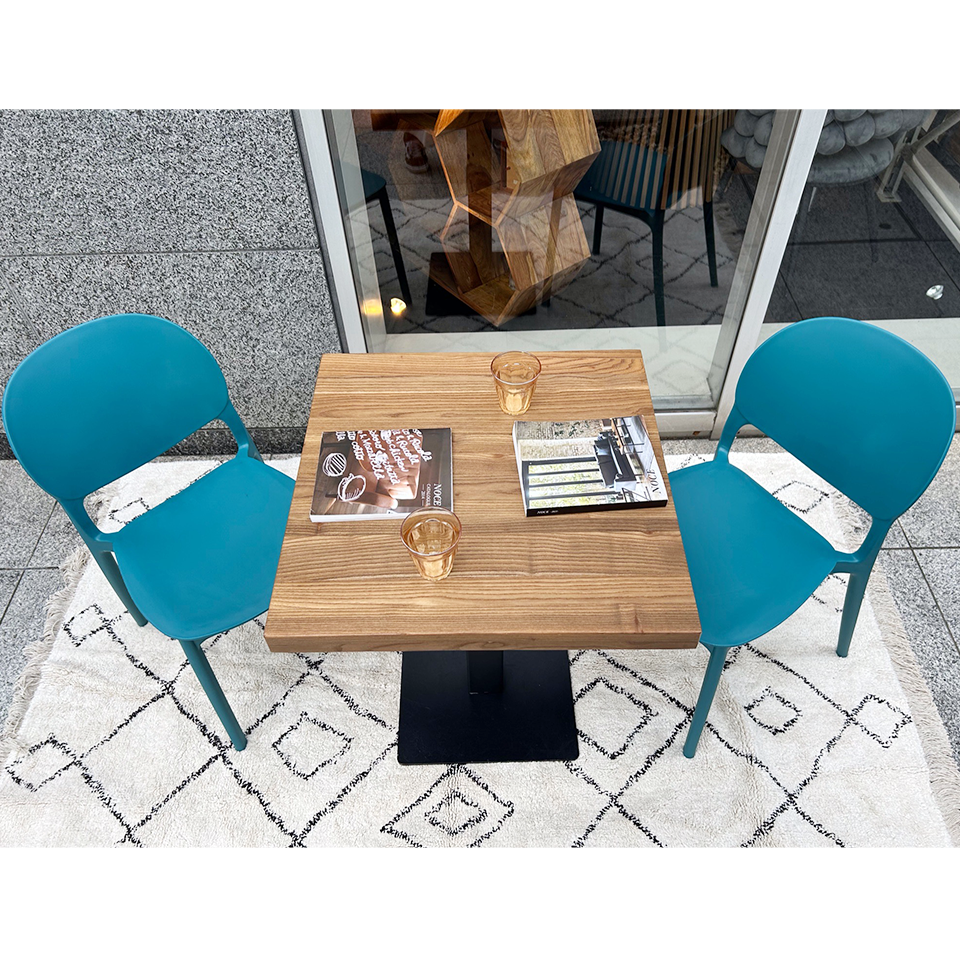 同色2脚組】チェアPP3043【送料無料】ダークグリーン | NOCEノーチェ