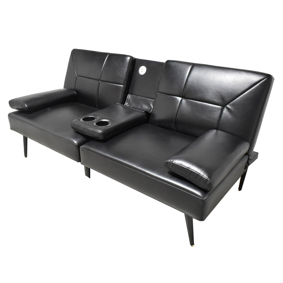 ソファベッドPF1081【送料無料】ブラック | NOCEノーチェ 家具