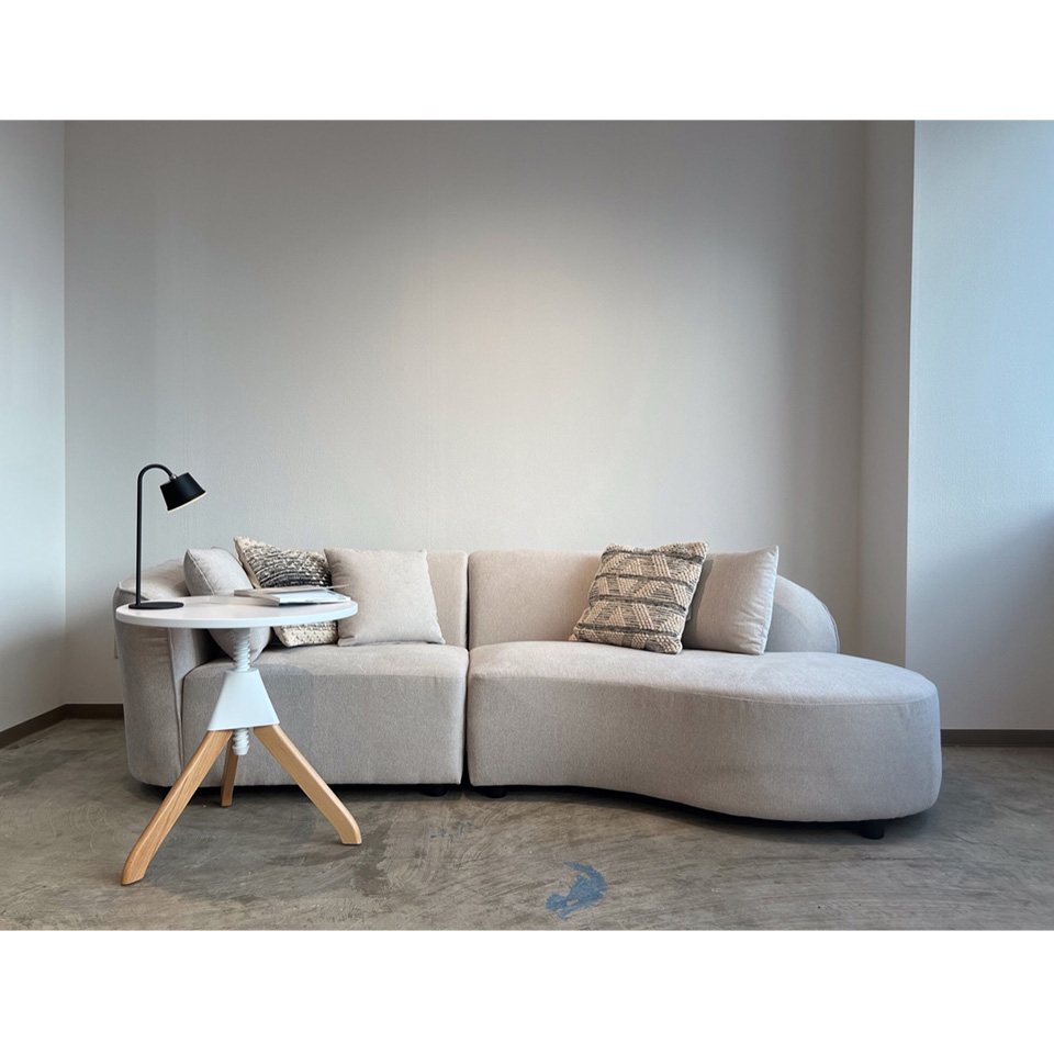 カウチソファS856【送料・開梱設置無料】ベージュ | NOCEノーチェ 家具