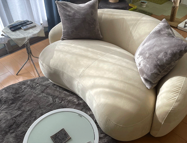 ソファBEANS 2人掛け【送料・開梱設置無料】ベージュ | NOCEノーチェ