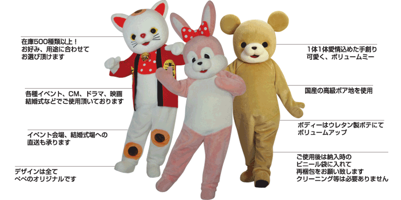 FV-28 おさっちゃん（サツマイモ）｜着ぐるみレンタル ノースランドペペ