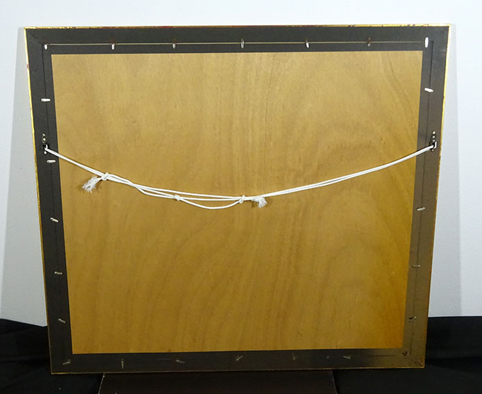 平賀敬版画額「桜下金虹」 | Natsume Books