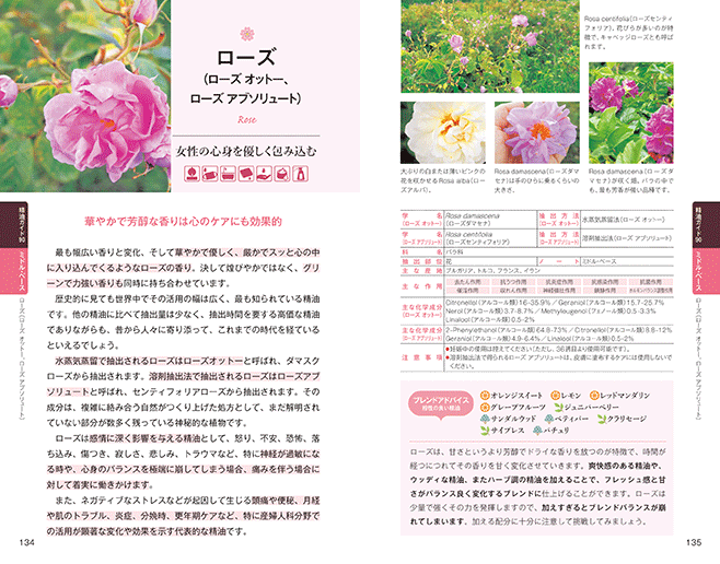 香りを楽しむ特徴がわかるアロマ図鑑 | ナツメ社