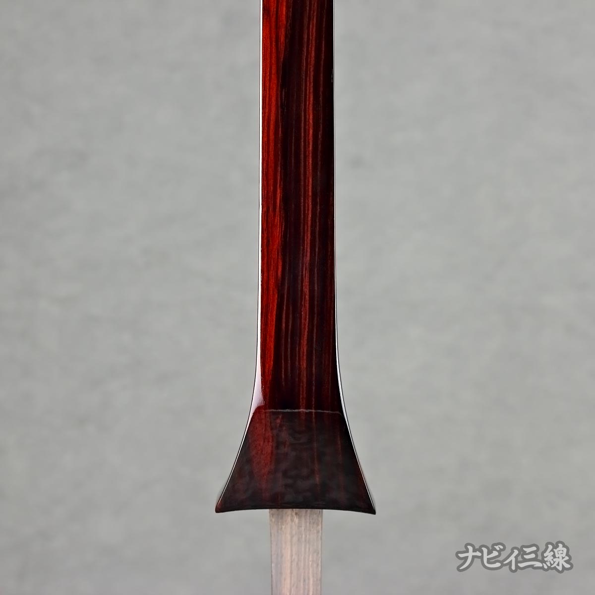 縞黒檀製】薙刀型ペグ式三線セミオーダー｜三線専門店ナビィ三線