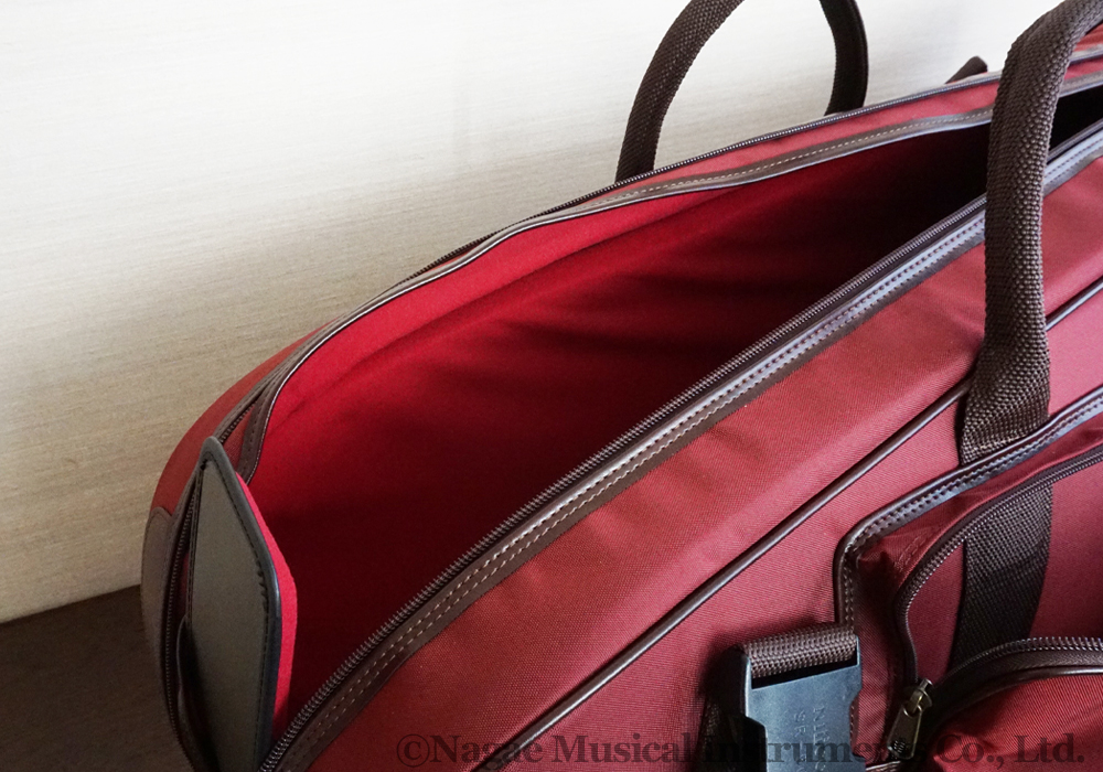 S.ハヤシ ユーフォニウムソフトケース 楽譜ポケット付 ワイン｜ 管楽器