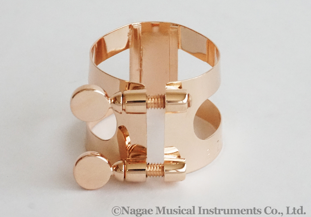 BUZZ バスクラリネットリガチャー ピンクゴールド PGP｜ 管楽器専門店