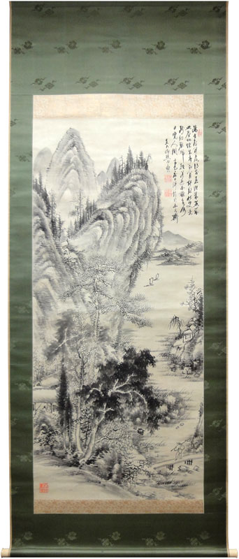 田能村直入 山水図/Web書画ミュージアム