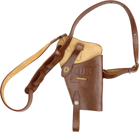 WW2 REPLICA リバルバー用 レザーホルスター ミリタリーショップ 革