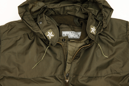 イタリア軍実物 レインパーカ ライナー付 ミリタリーショップ 革ジャン