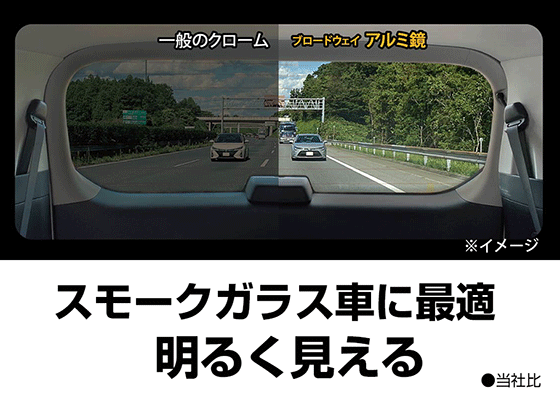 BW-863 ワイドミラーA 240R - 株式会社EXIZZLE-LINE NAPOLEX Dept.