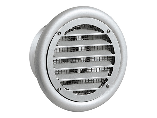 丸型ガラリ（防火ダンパー無・付） KS-WK001S75-#～KS-WK001SF200