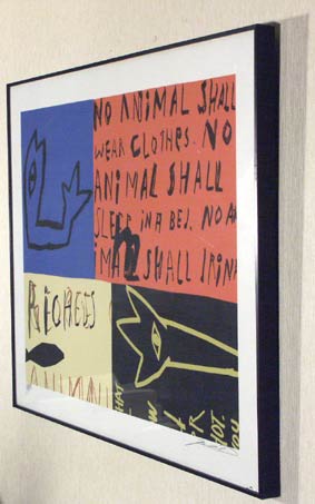 岡田露愁の版画