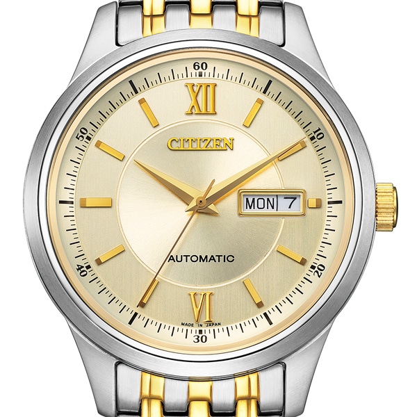 CITIZEN COLLECTION メカニカル NY4057-63P メンズ(コンビ): CITIZEN