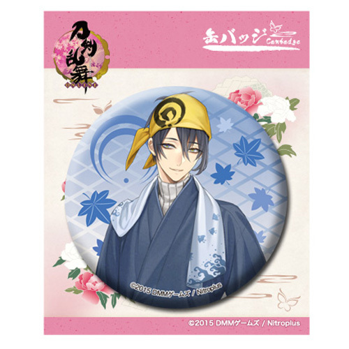 刀剣乱舞 -ONLINE- 缶バッジ (内番) 06 : 三日月宗近 グッズ - Neowing