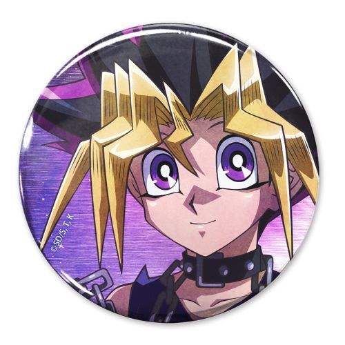 描き下ろし 武藤遊戯 65mm缶バッジ オフモードの決闘者 Ver. [遊☆戯