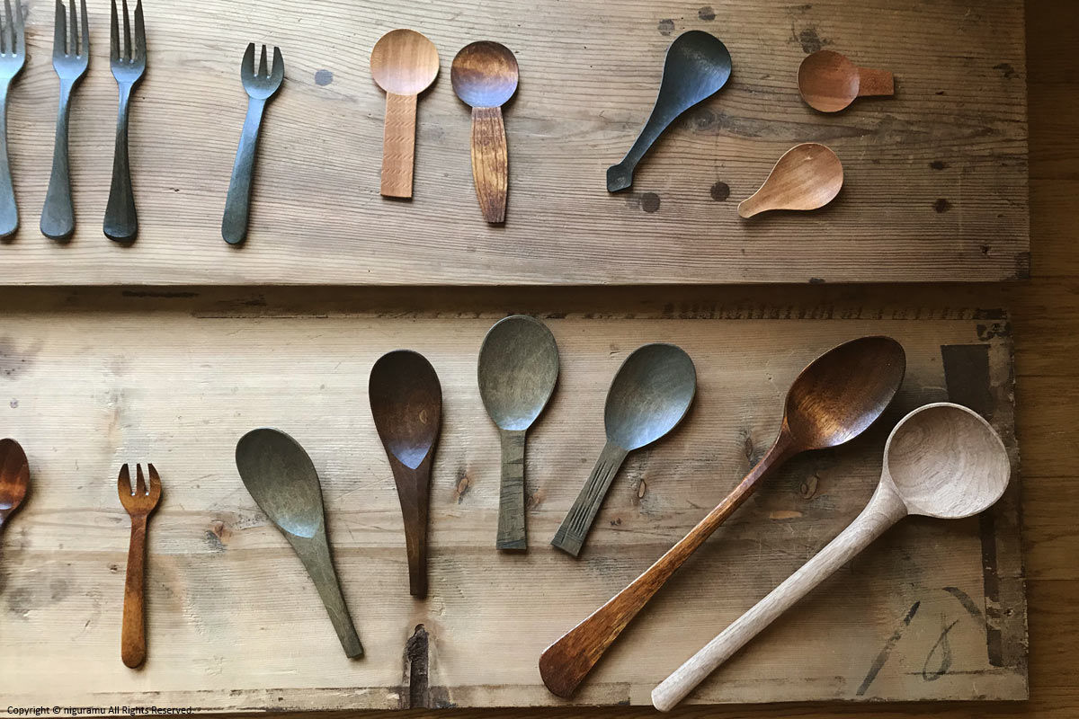 金城貴史展 / 木製匙の展示 | niguramu