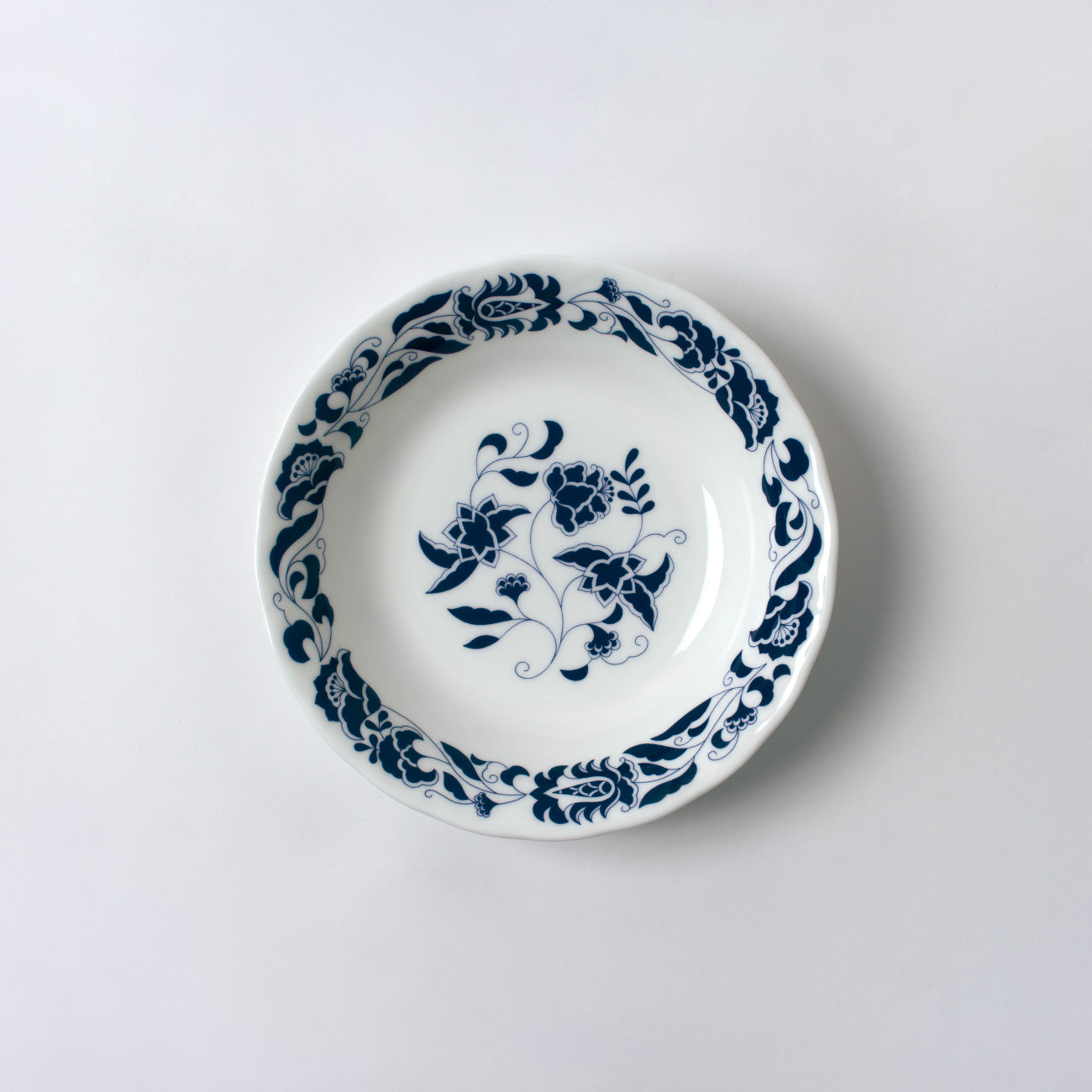 nikko食器｜18cmクープ皿｜プレート・深皿｜レトロカフェ食器｜ボーン