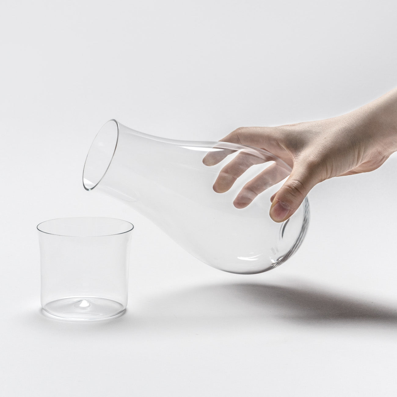 WATERCARAF SET｜カラフェ｜グラス｜ガラス冠水瓶｜ブランド食器｜木村